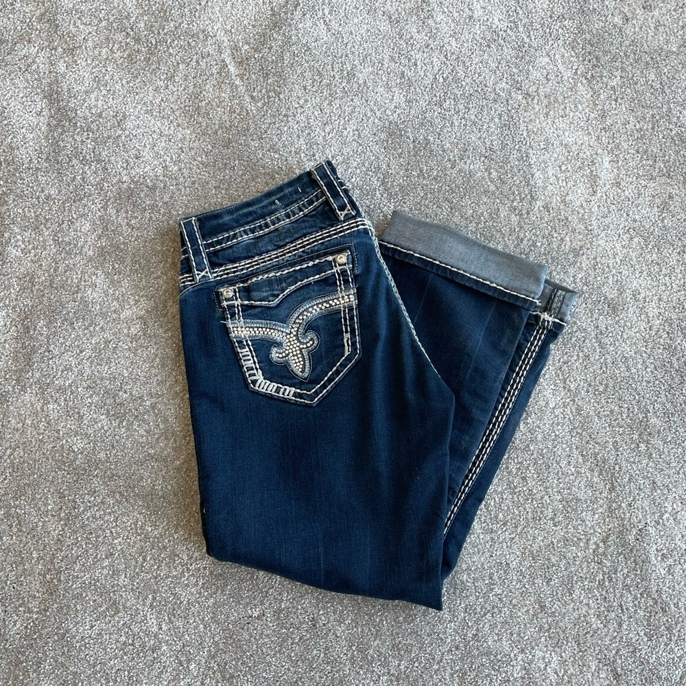 Rock Revival Vivian Easy Stretch Capri